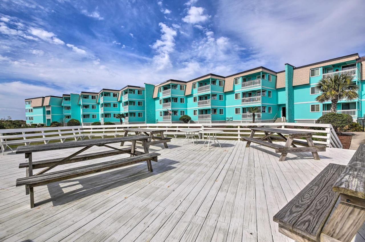 Beachfront Condo With Boardwalk And Pool Access! Атлантик-Біч Екстер'єр фото